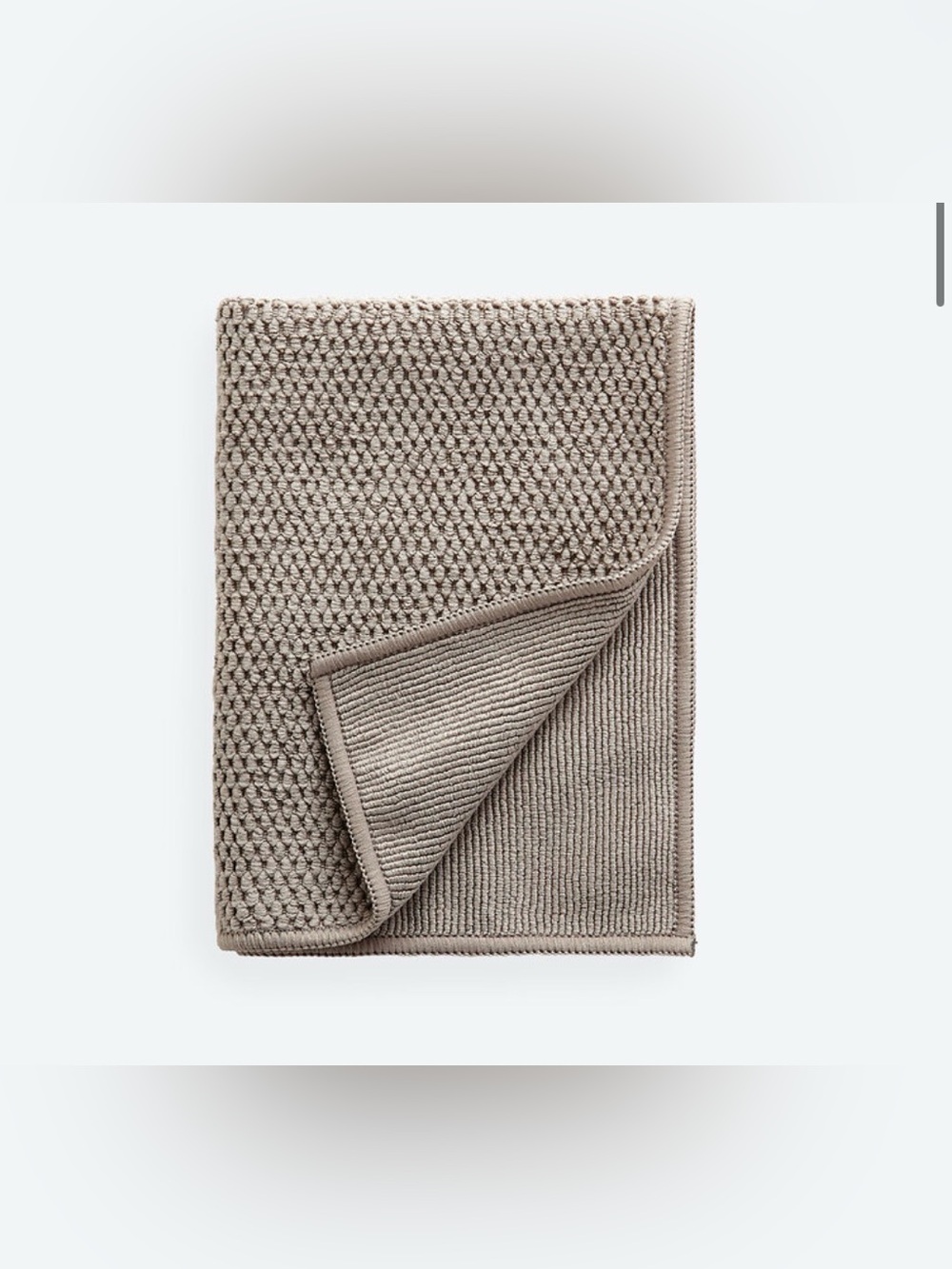 NWT Norwex Diamond Textured Kitchen Cloth - Mushroom